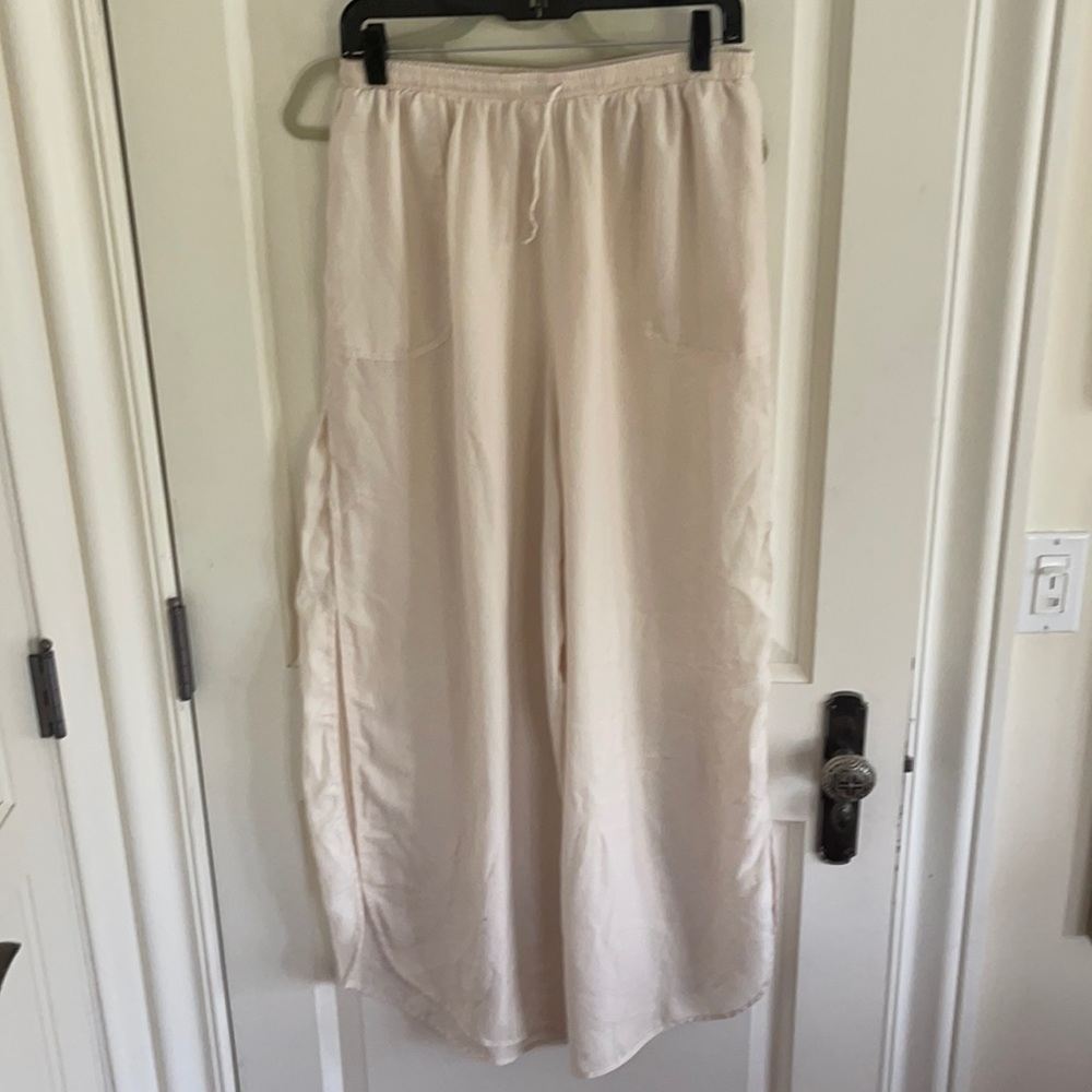 Free people intimacy wide leg cover up pants